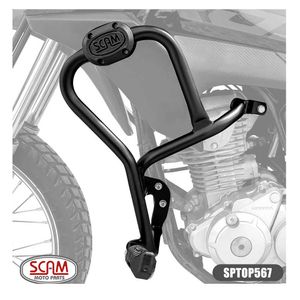 Protetor de Motor Carenagem Com Pedaleira Honda Bros 15+ (SPTOP567) Scam