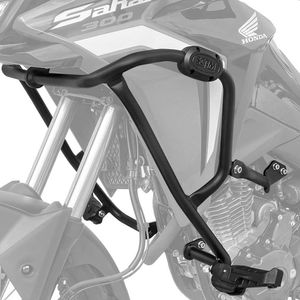 Protetor de Motor e Carenagem com Pedaleiras Honda Sahara 300 2024+ (SPTOP757) Scam