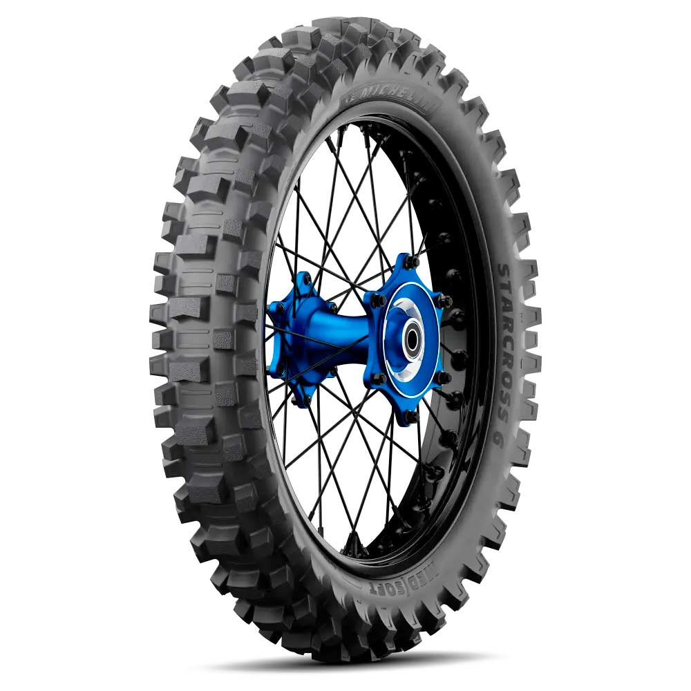 Pneu Michelin Starcross 6 Medium Soft 110/90-19 62M Traseiro