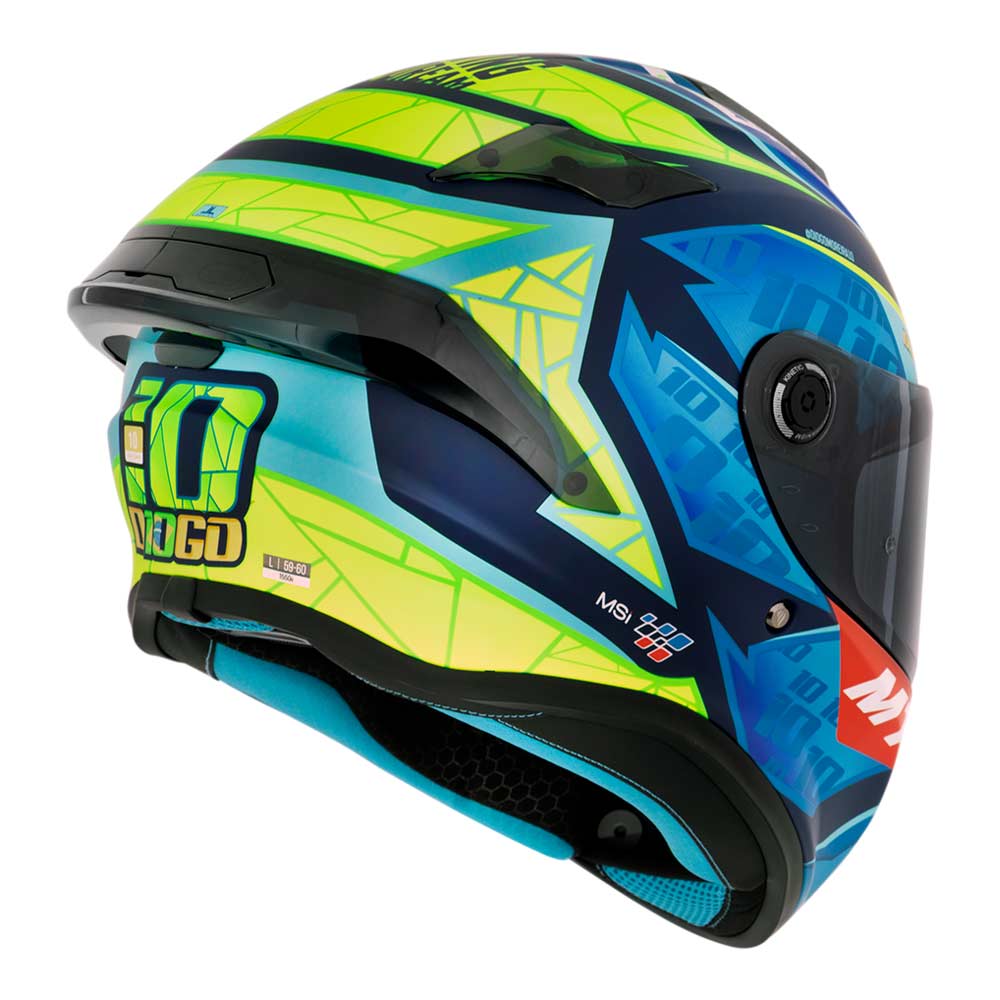 Capacete MT Targo S Diogo Moreira C7