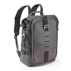 Mochila Givi Conversível Em Bolsa Acabamento Em Couro CRM101