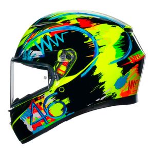 Capacete AGV K3 Rossi Winter Test 2019