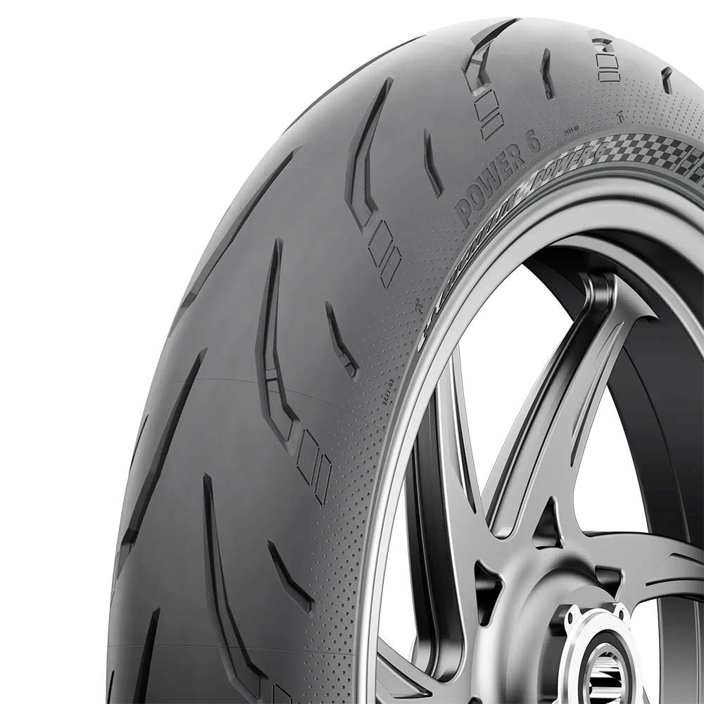 Pneu Michelin Power 6 120/70ZR17 58W TL Dianteiro