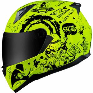 Capacete Race Tech Sector Sky Music