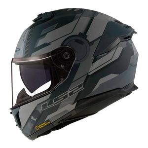Capacete LS2 Stream II FF808 Shadow