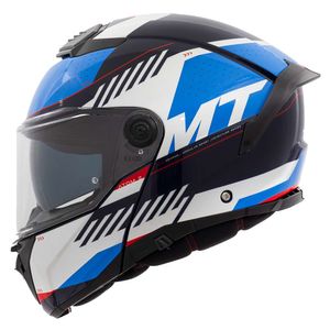 Capacete MT Helmets Atom 2 Edix D7 Escamoteável