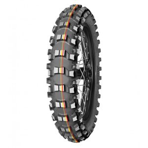 Pneu Mitas Terra Force-MX SM 70/100-10 41M TT (Faixa Vermelho/Amarelo) Dianteiro