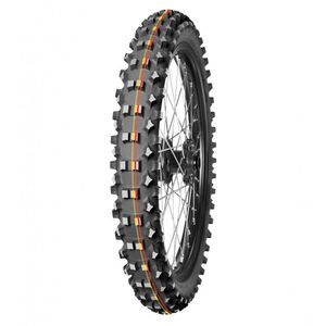 Pneu Mitas Terra Force-MX SM 80/100-21 51M TT (Faixa Vermelho/Amarelo) Dianteiro