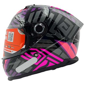 Capacete MT Braker SV Zebra