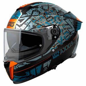 Capacete Axxis Hawk SV Evo Let's Ride