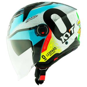 Capacete Kyt D-City Foggia Misano 2022 Aberto