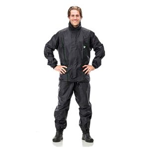 Conjunto Capa de Chuva Pantaneiro Nylon Estilo Masculina com Forro e Gola 1400