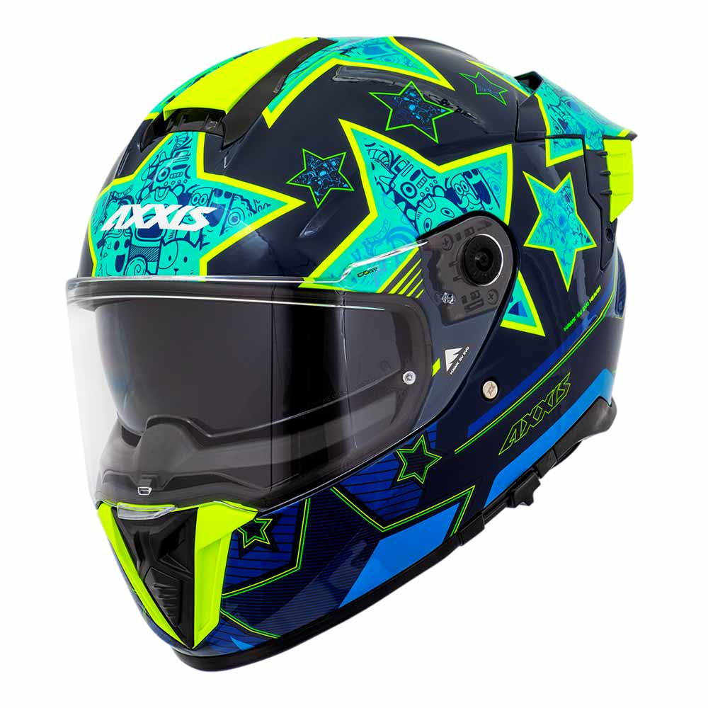 Capacete Axxis Hawk SV Evo Heaven C7