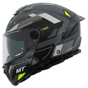 Capacete Mt Helmets Atom 2 Bast Escamoteável