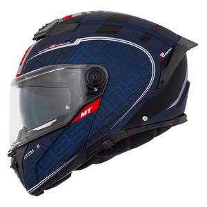 Capacete MT Helmets Atom 2 SV Destiny Escamoteável